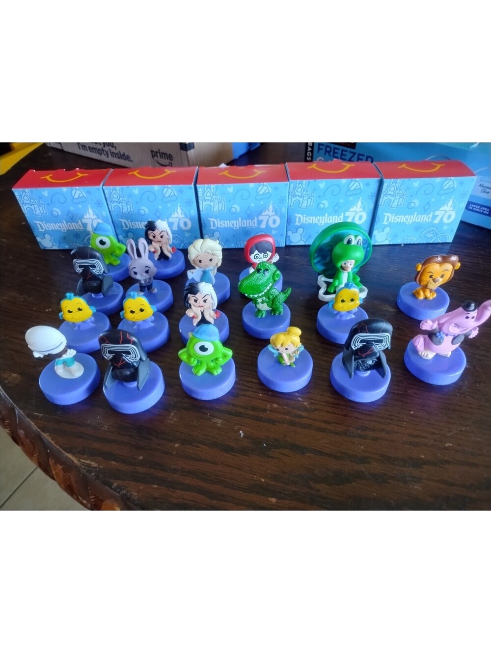 2025 McDonald’s Disney 70th Anniversary Collectibles Happy Meal Toy‎ lot of 18
